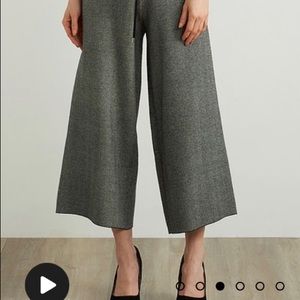 Joseph Ribkoff herringbone culotte pants style